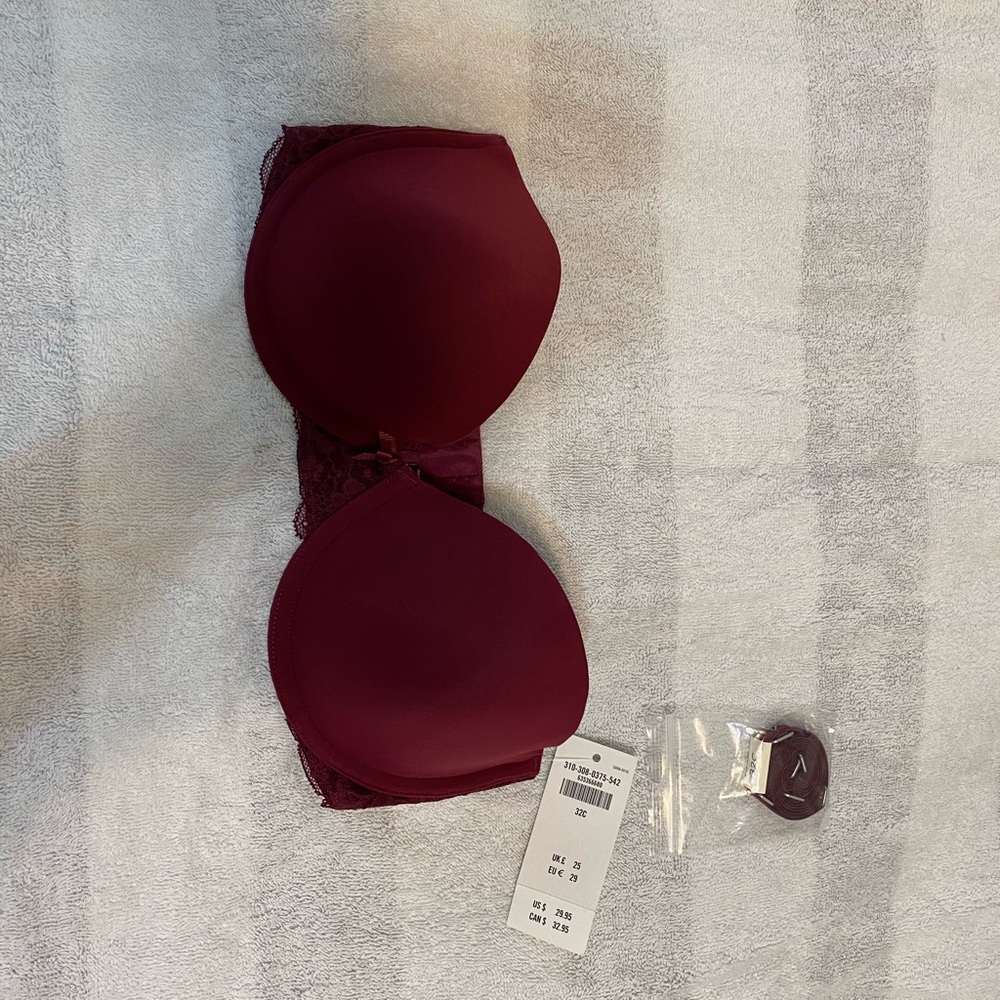 strapless bra